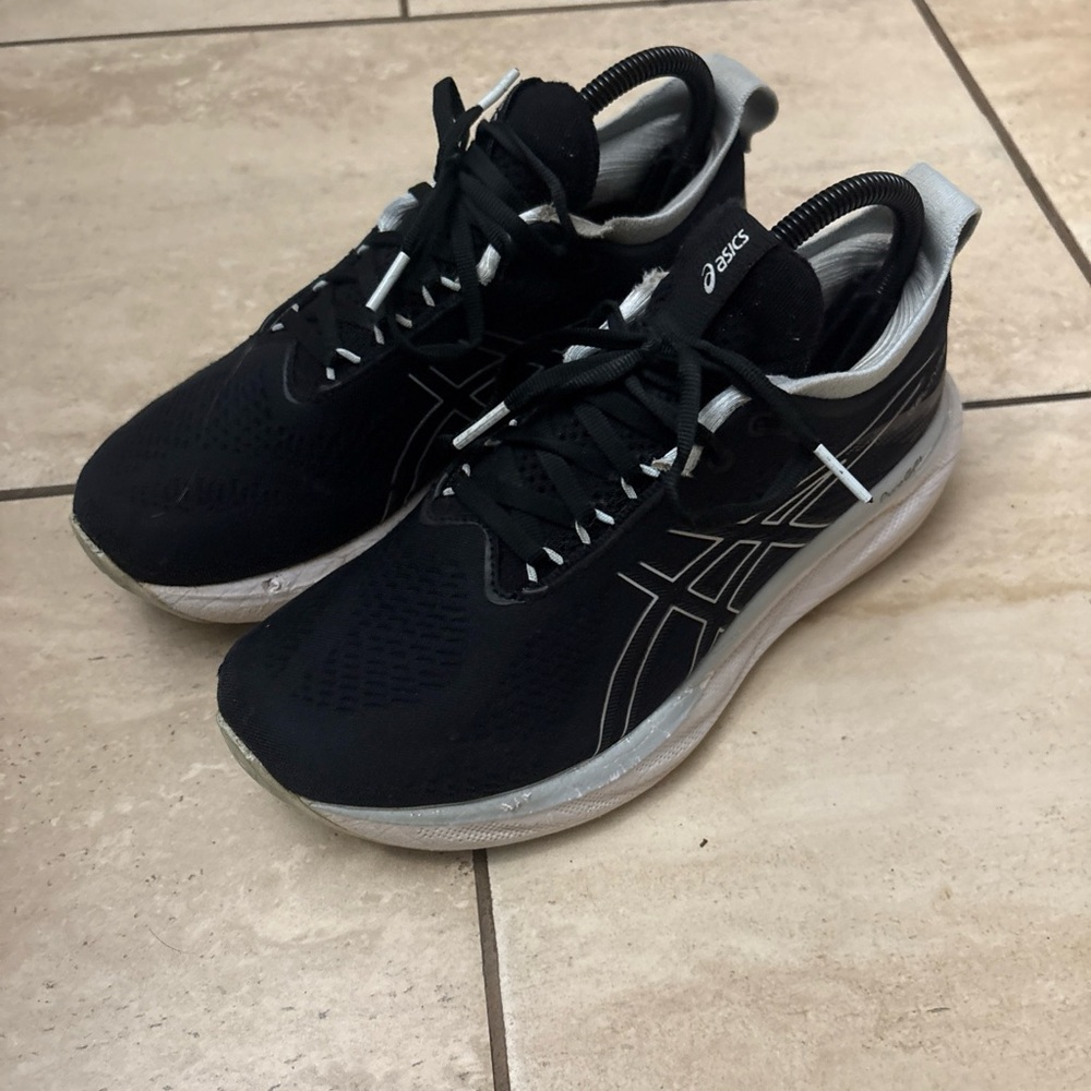 ASICS Wmns Gel Nimbus 25 Black Pure Silver 1012B356-001